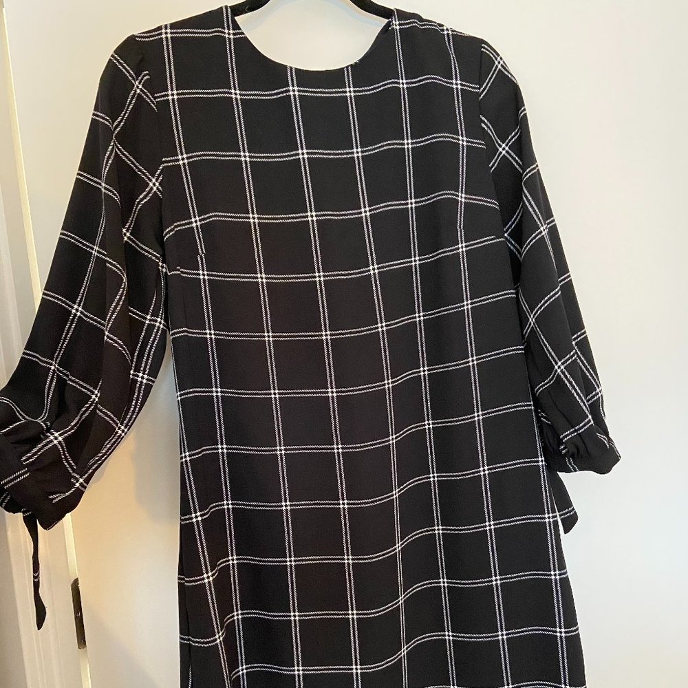 Window-paned Women's Work Dress